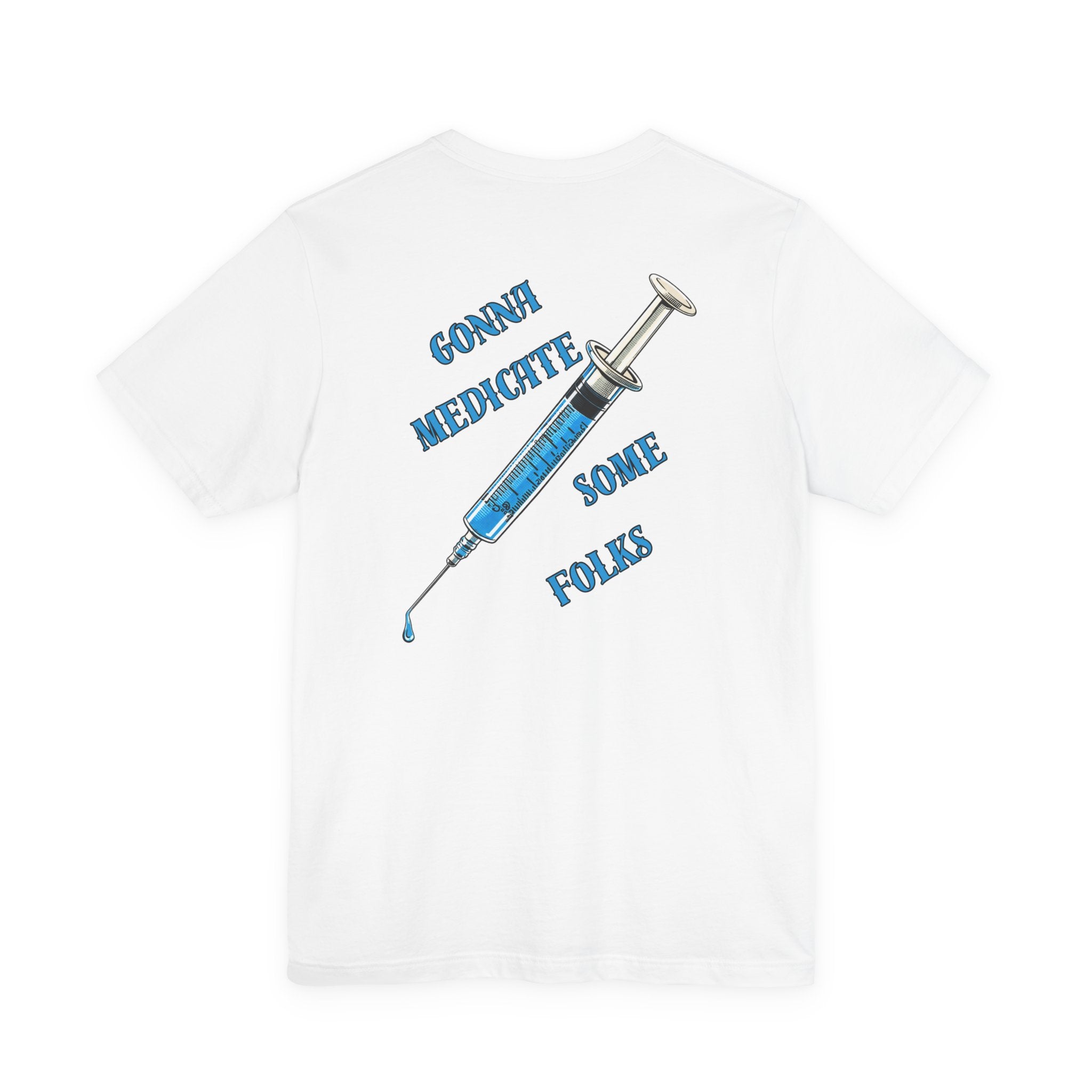 Laughter Is The Best Medicine Tee — Funny Nurse & Medic Caduceus T-Shirt