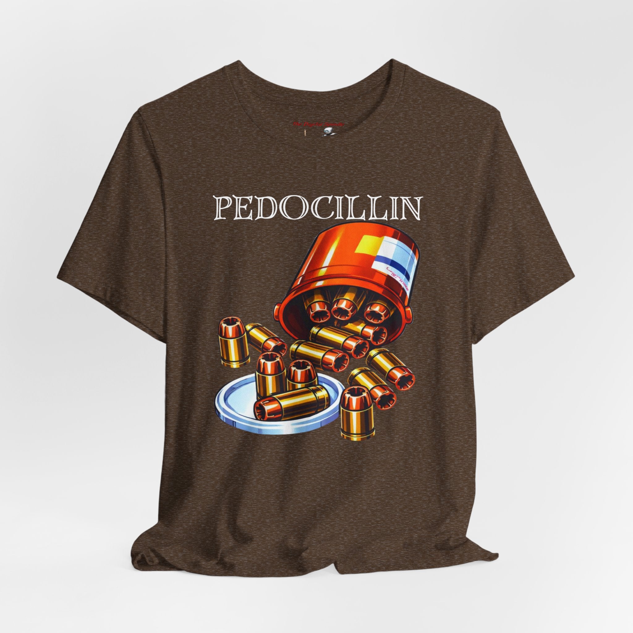 'PEDOCILLIN' Ammo Script Graphic Tee