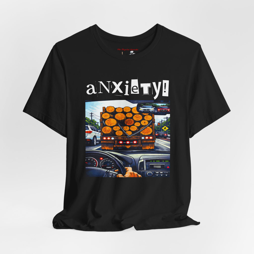 Anxiety GEN X/Millennial Graphic Tee — Humorous Mental Health T-Shirt