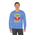 Army Medic Crewneck Sweatshirt — Military Medical Caduceus Design
