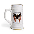 "Land of the Free, Home of the Brave" Beer Stein