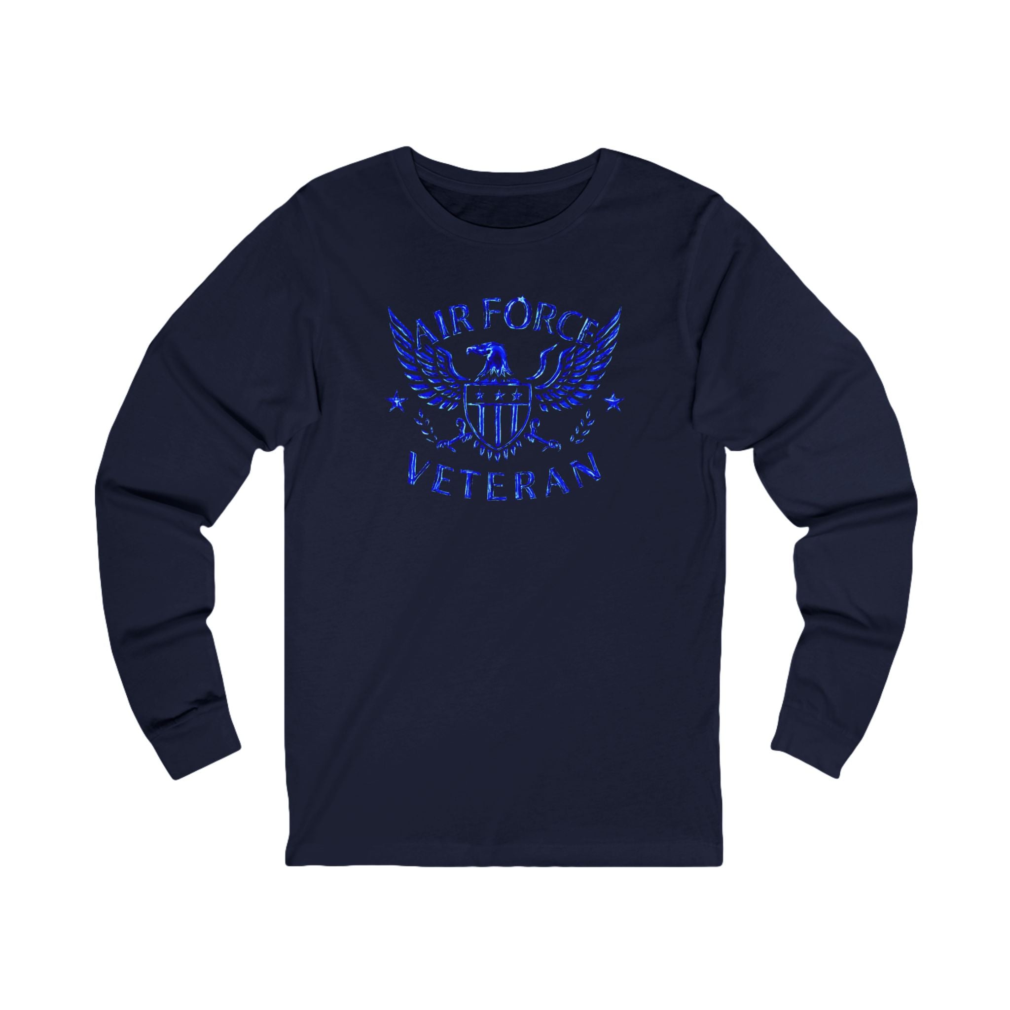 Air Force Veteran Long Sleeve Tee – Patriotic Military Shirt