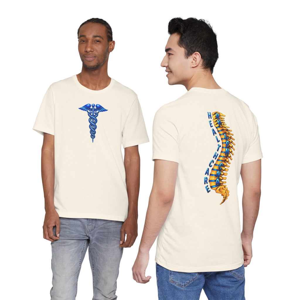 Backbone Of Healthcare Unisex Jersey Short Sleeve Tee
