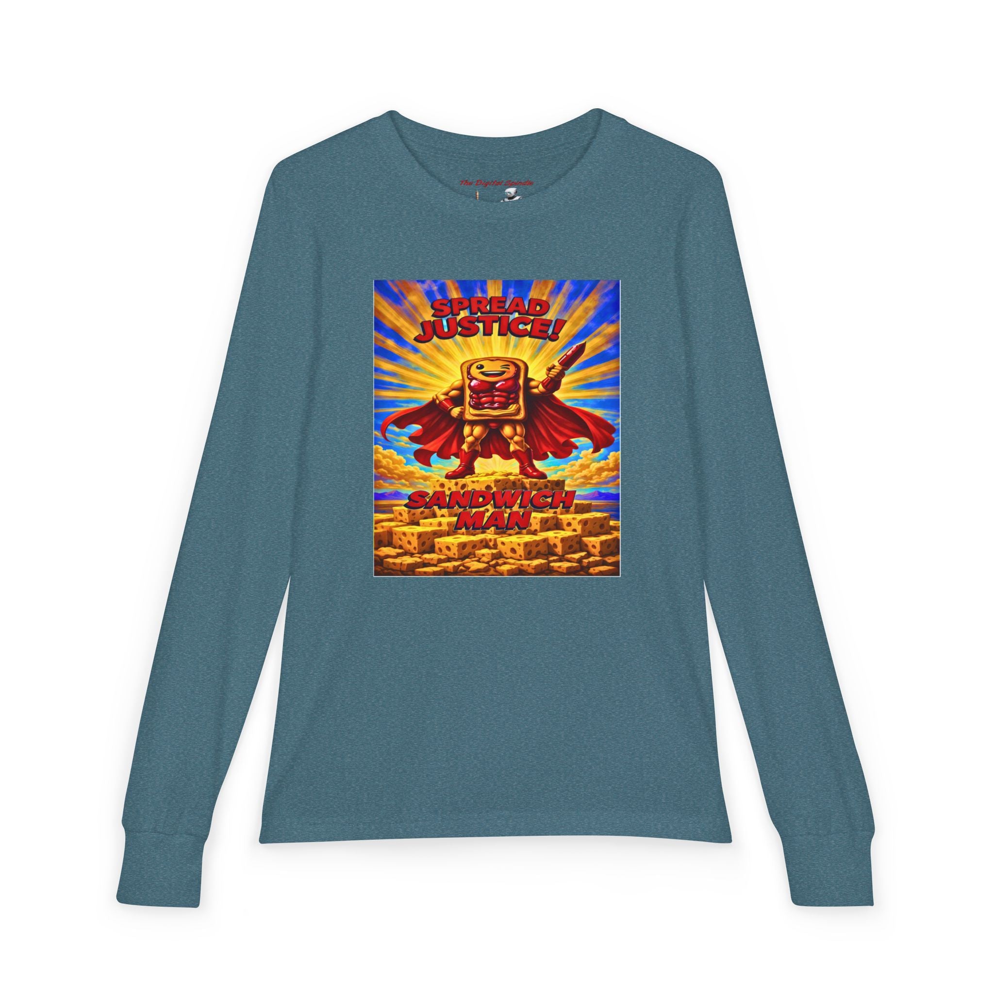 'Spread Justice' Superhero Sandwich Graphic Tee