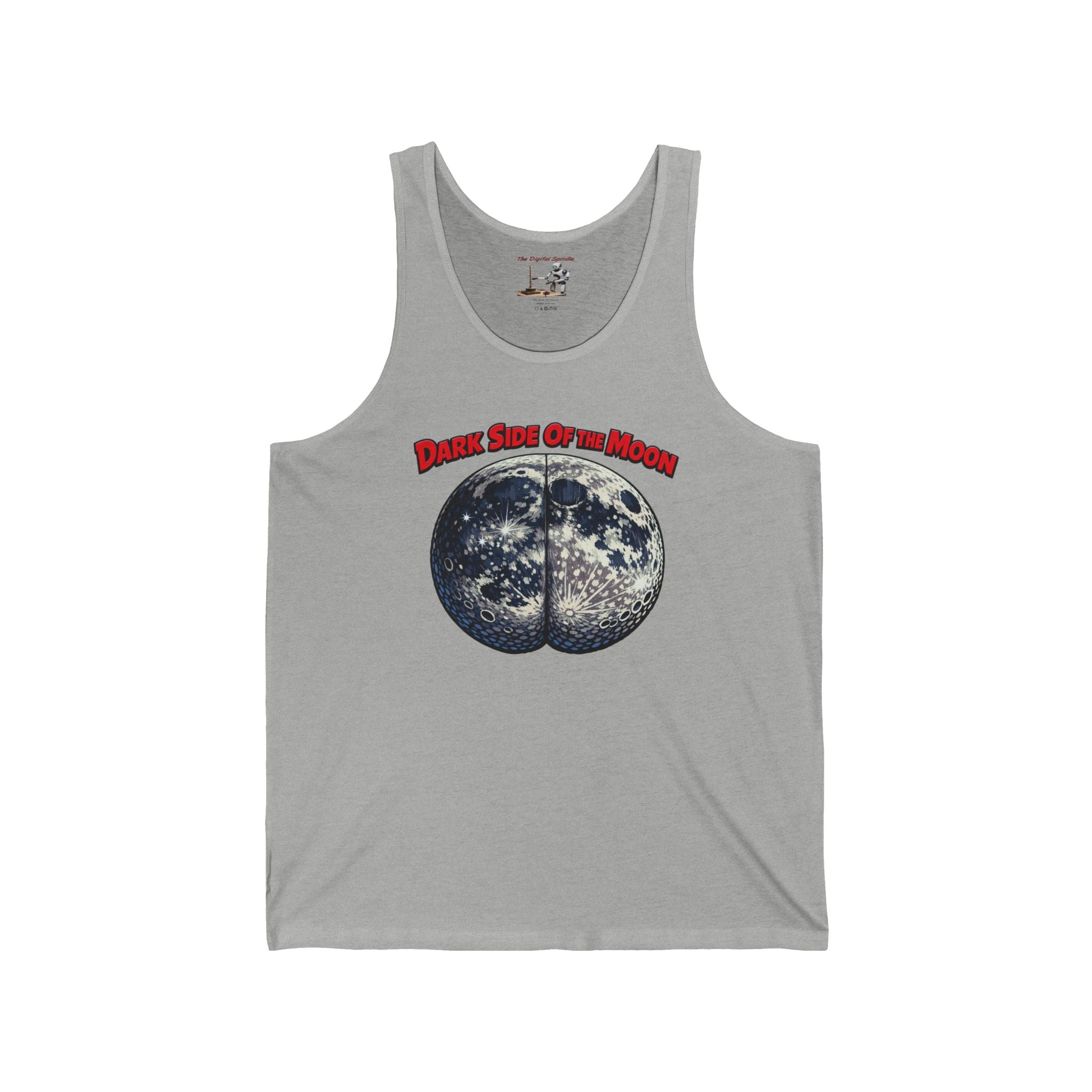 Moon Butt Tank Top - "Dark Side of the Moon" Retro Graphic Tank