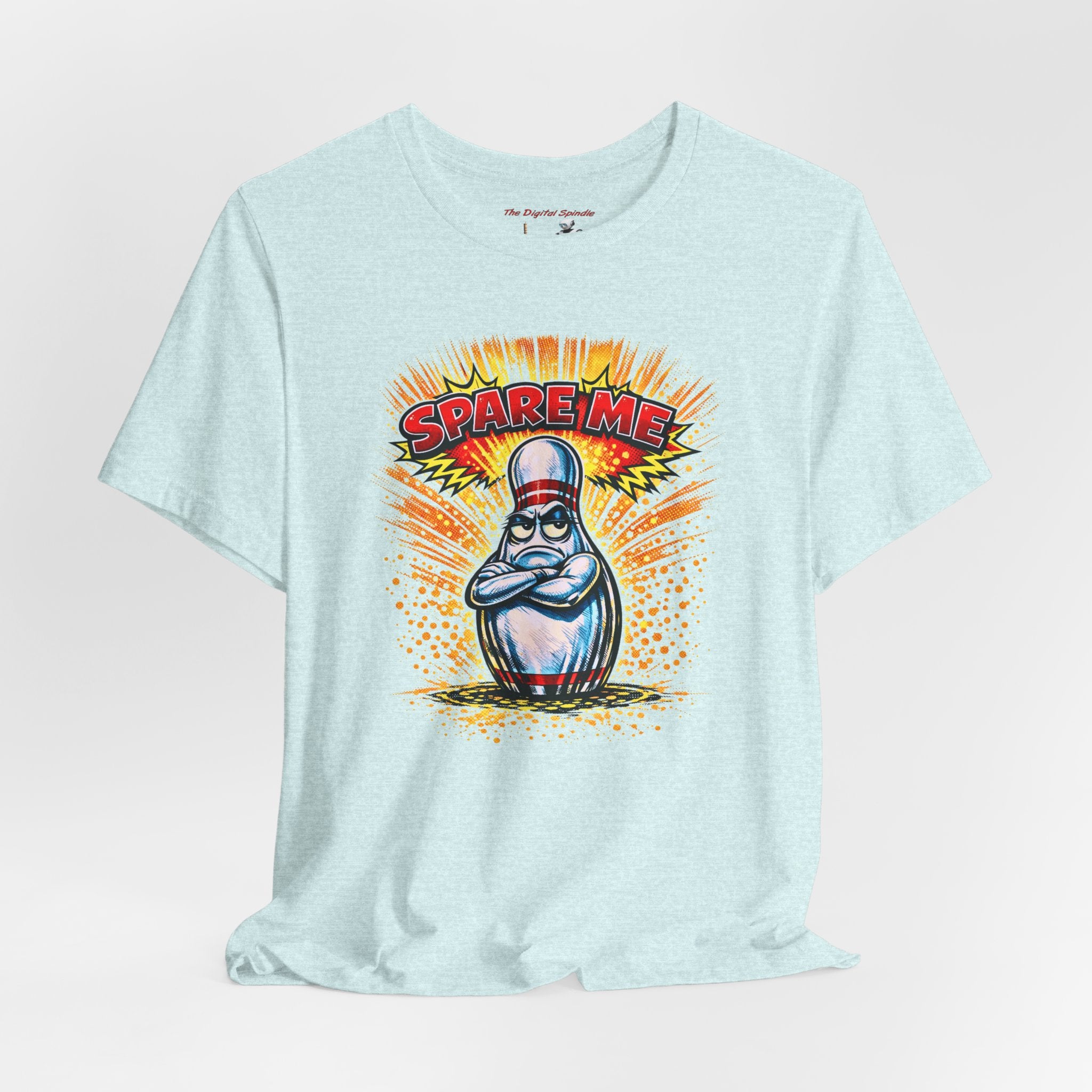 "Spare Me" Bowling Pin Tee