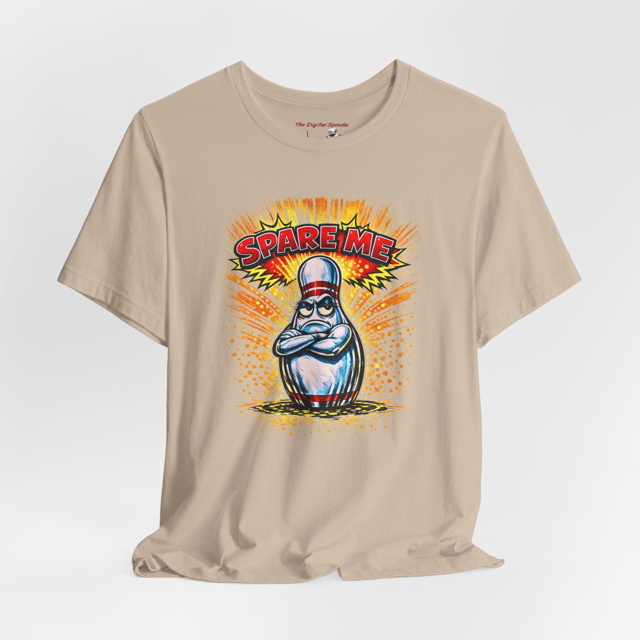 "Spare Me" Bowling Pin Tee