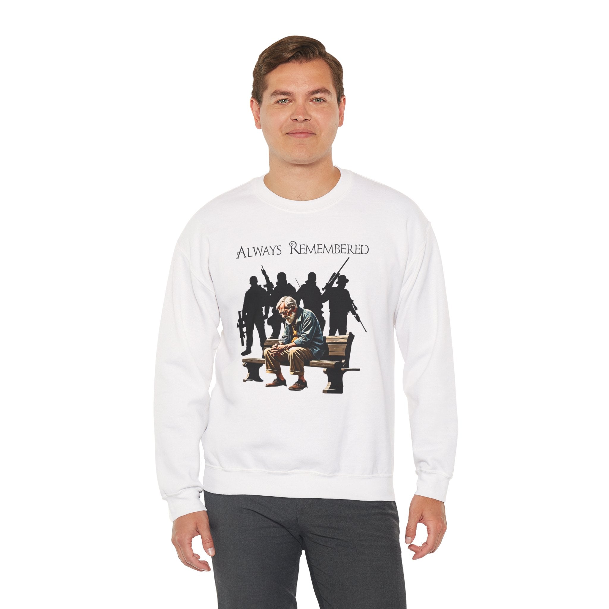 Always Remembered Unisex Heavy Blend™ Crewneck Sweatshirt