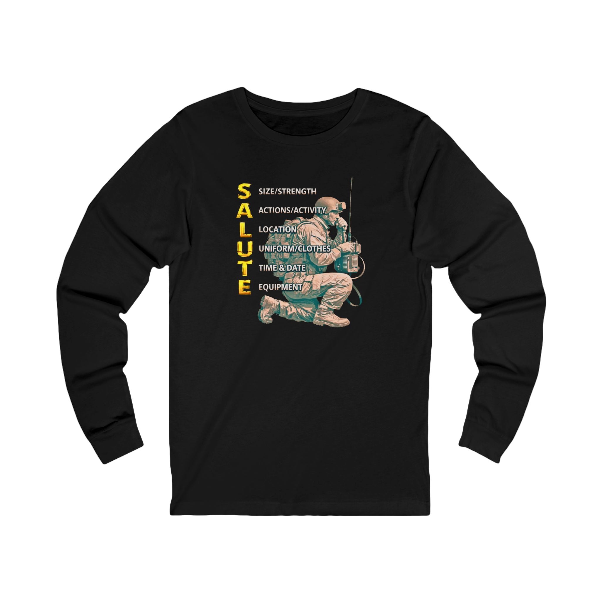 SALUTE Long Sleeve Tee