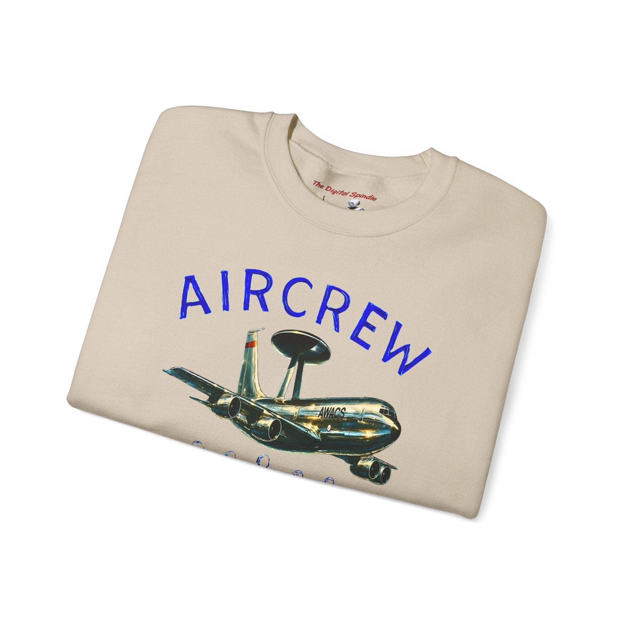 Aircrew Military Plane Graphic Sweatshirt