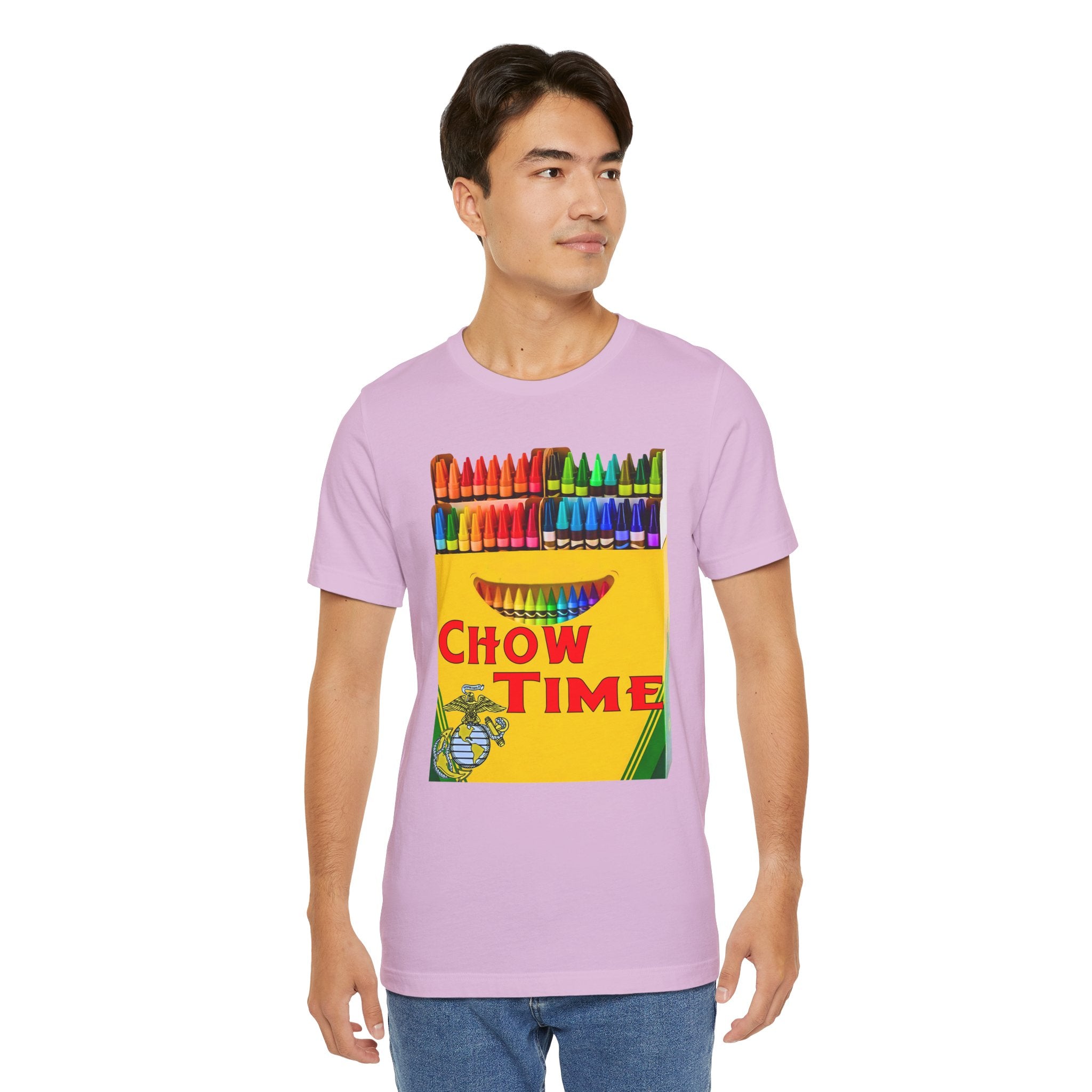 Chow Time Crayon Box T‑Shirt — Colorful Retro Kids’ Art Tee