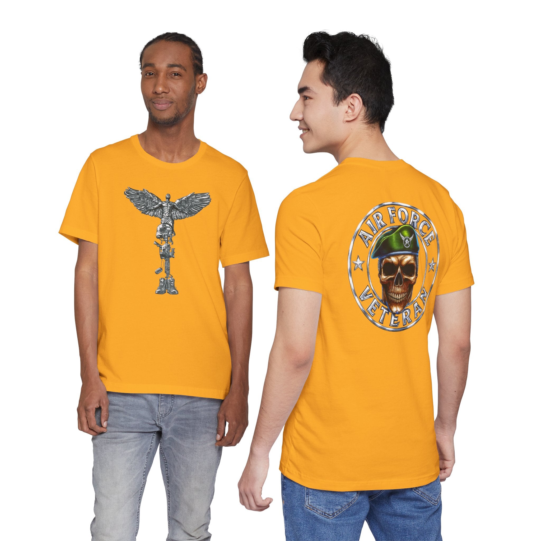 Air Force Veteran Skull T-Shirt