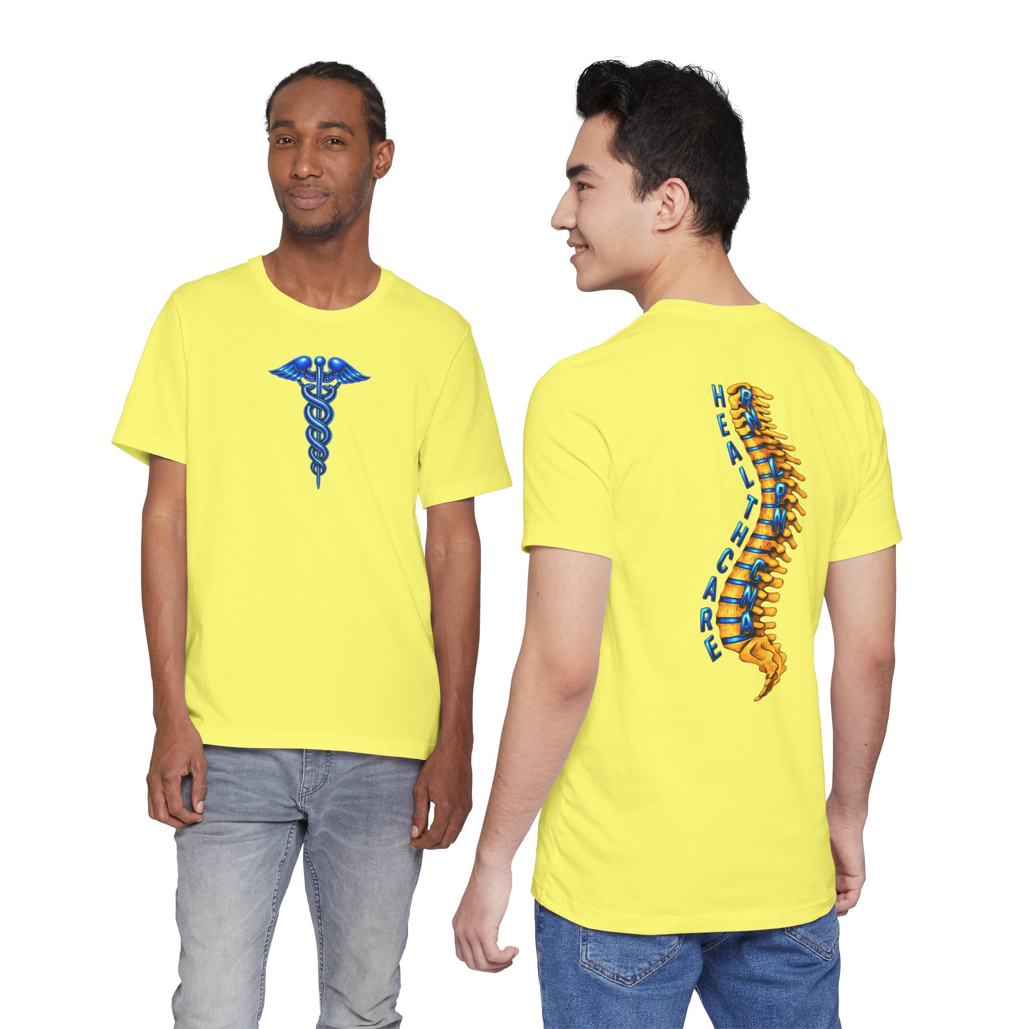 Backbone Of Healthcare Unisex Jersey Short Sleeve Tee