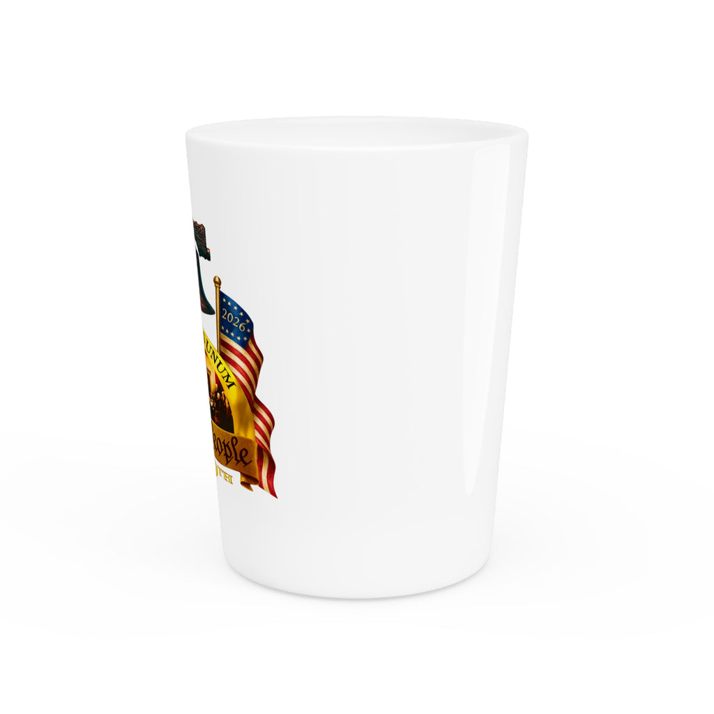 "We the People" 250th Anniversary Liberty Bell Shot Glass