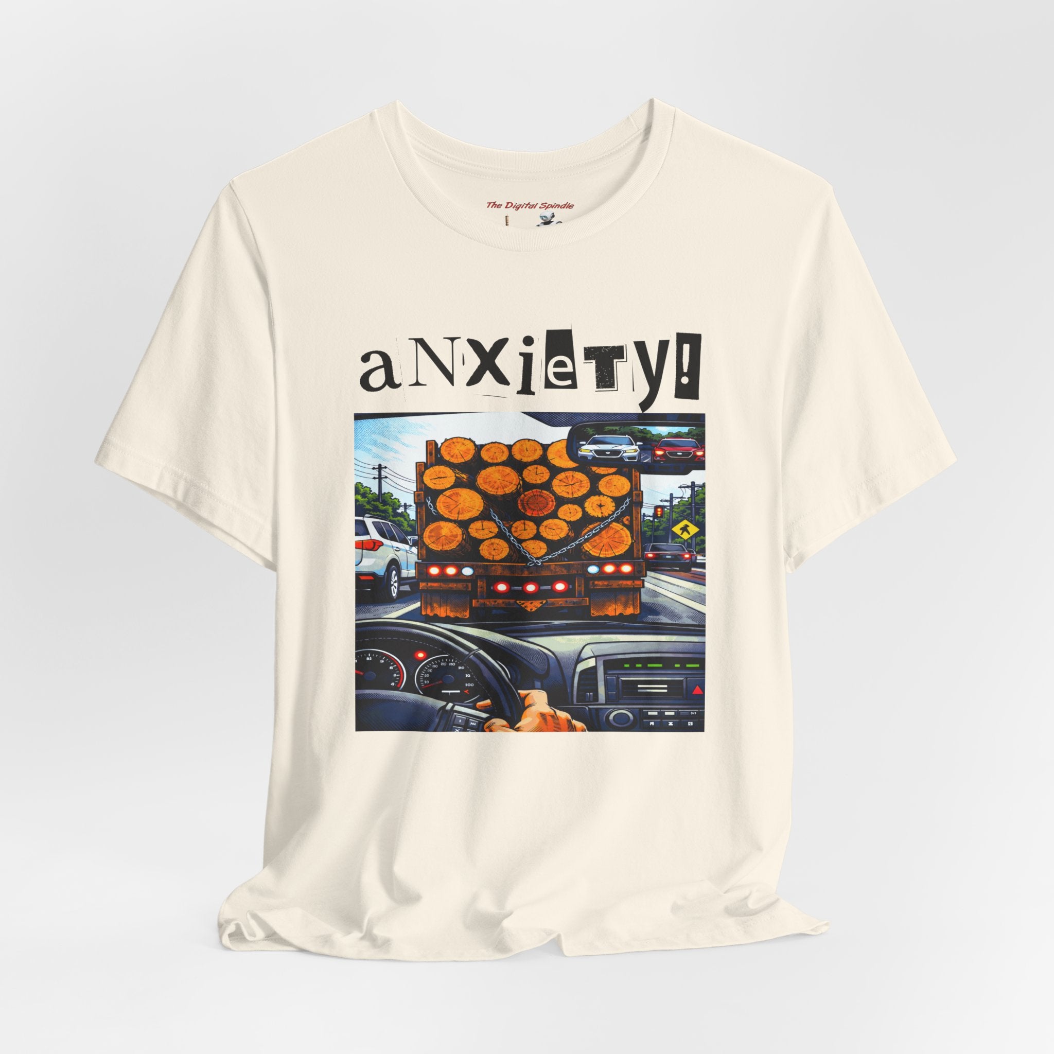 Anxiety Roadview Tee — Graphic Mental Health Awareness T-Shirt