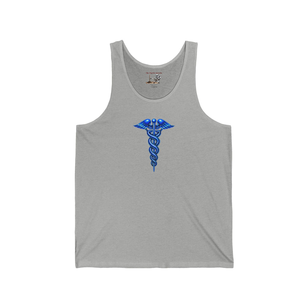 Front & Back Healthcare Spine Tank Top — Medical Staff Nurse Gift