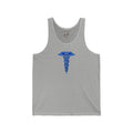 Front & Back Healthcare Spine Tank Top — Medical Staff Nurse Gift
