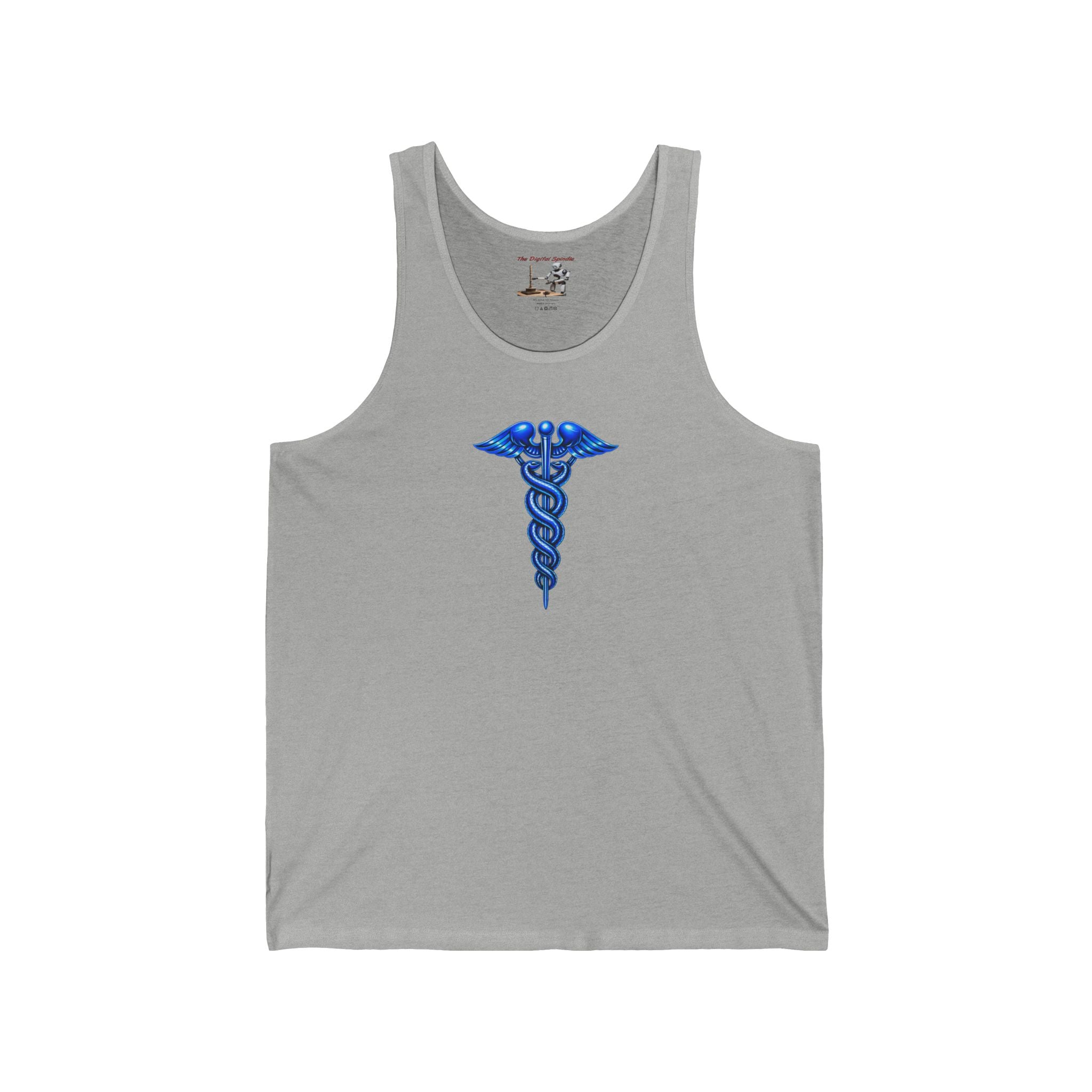 Front & Back Healthcare Spine Tank Top — Medical Staff Nurse Gift
