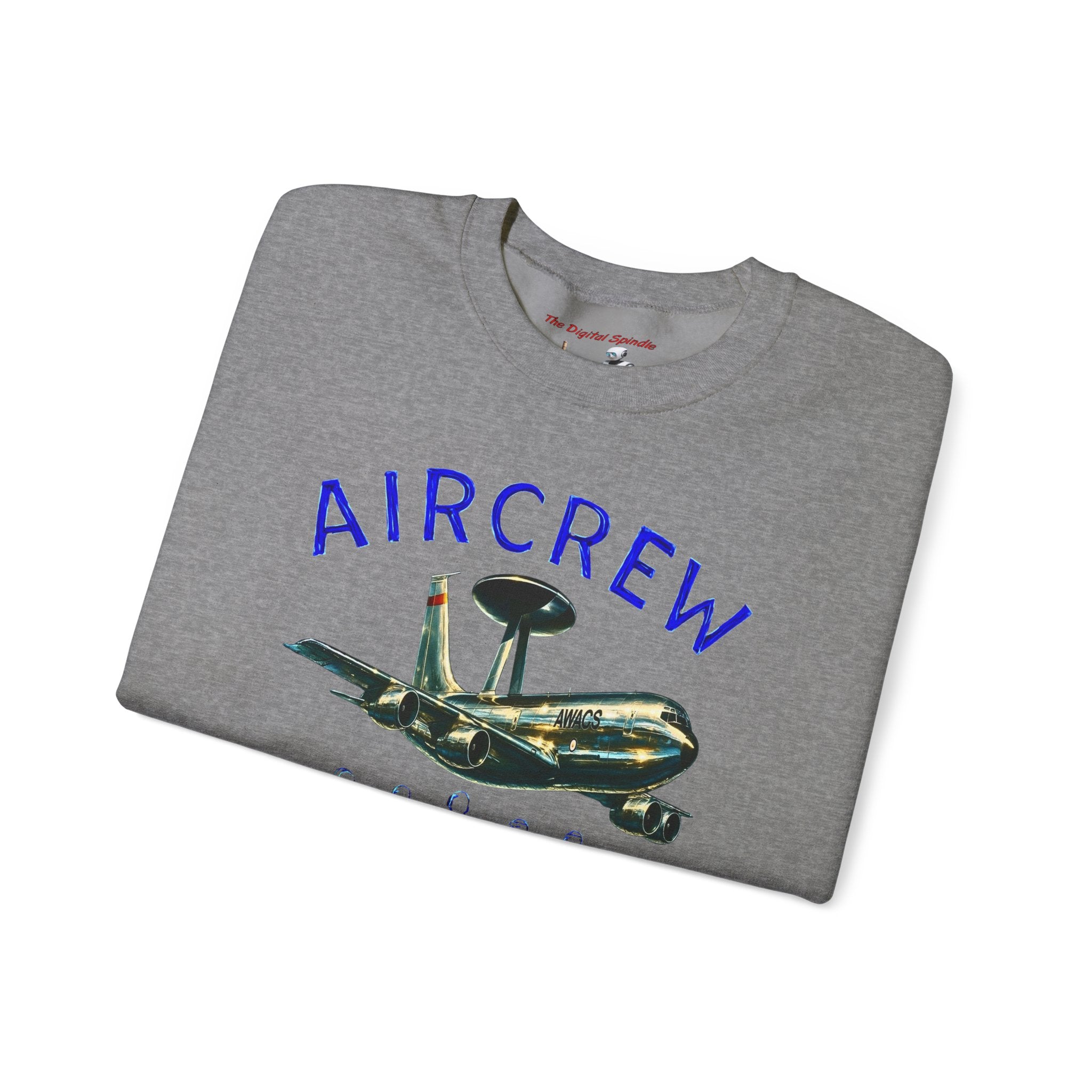 Aircrew Military Plane Graphic Sweatshirt
