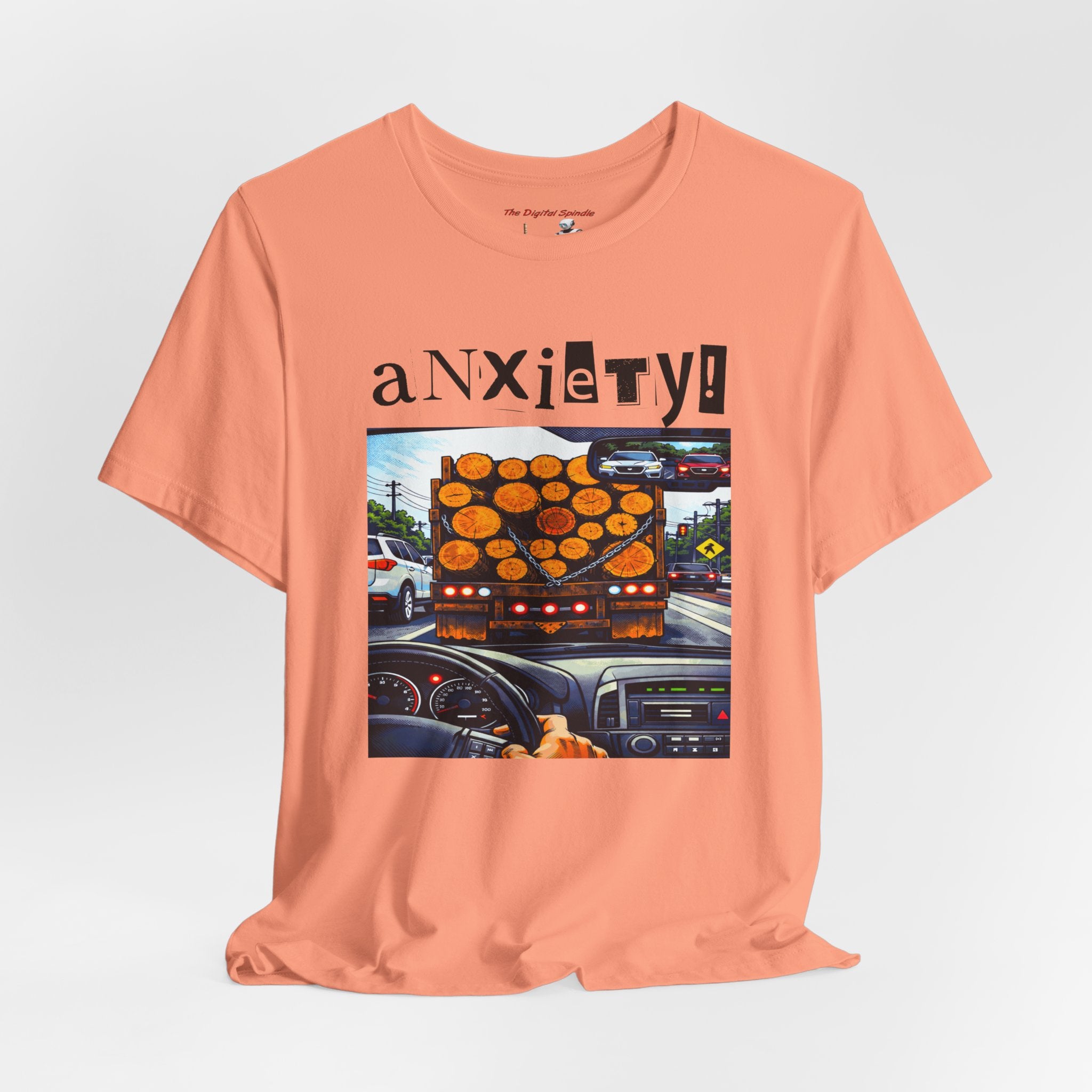 Anxiety Roadview Tee — Graphic Mental Health Awareness T-Shirt