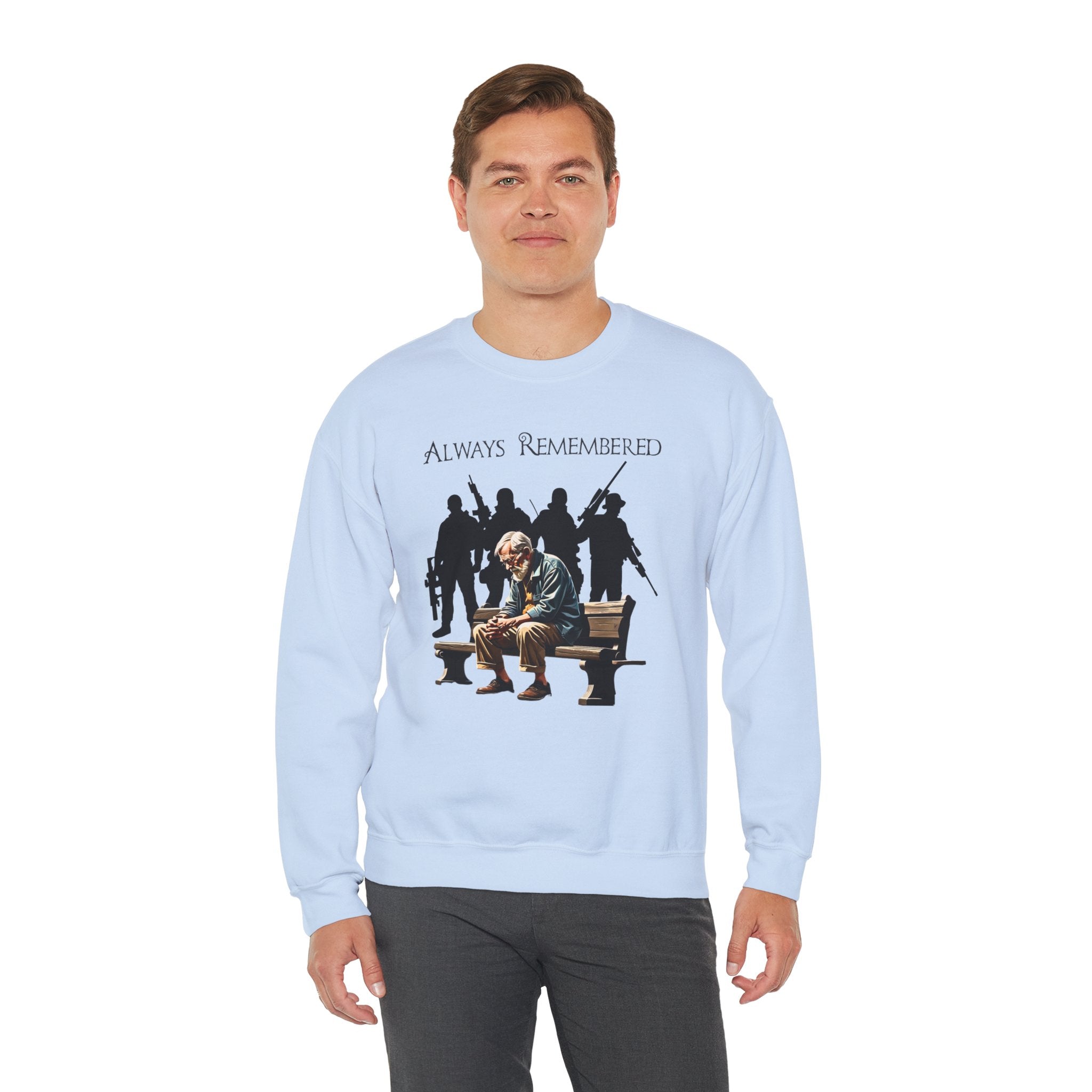 Always Remembered Unisex Heavy Blend™ Crewneck Sweatshirt