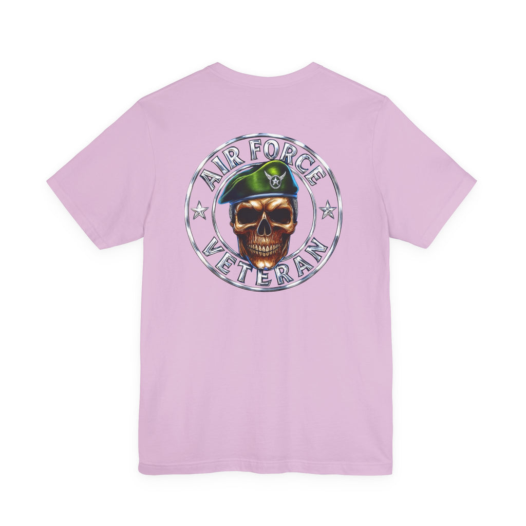 Air Force Veteran Skull T-Shirt
