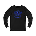 Air Force Veteran Long Sleeve Tee – Patriotic Military Shirt