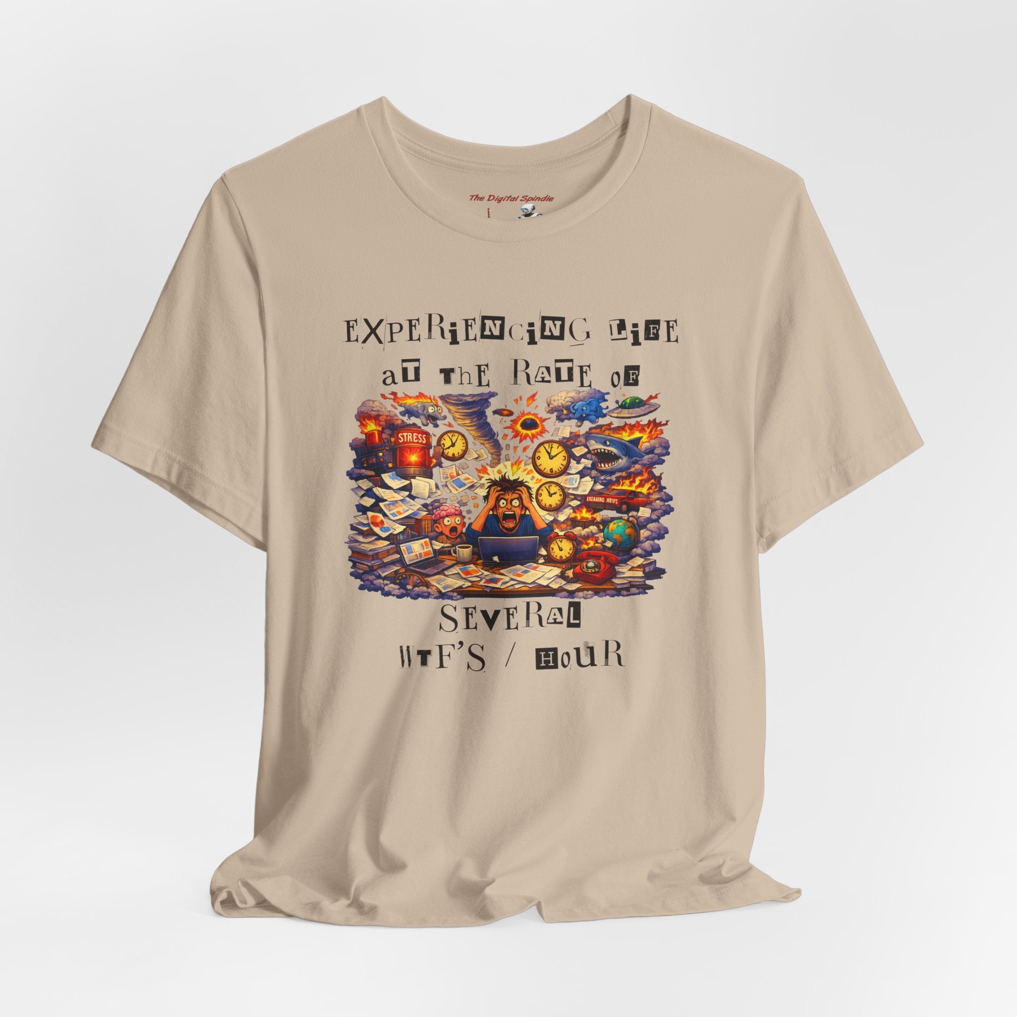 "Experiencing Life At The Rate Of Several Wtf's / Hour" Graphic Tee