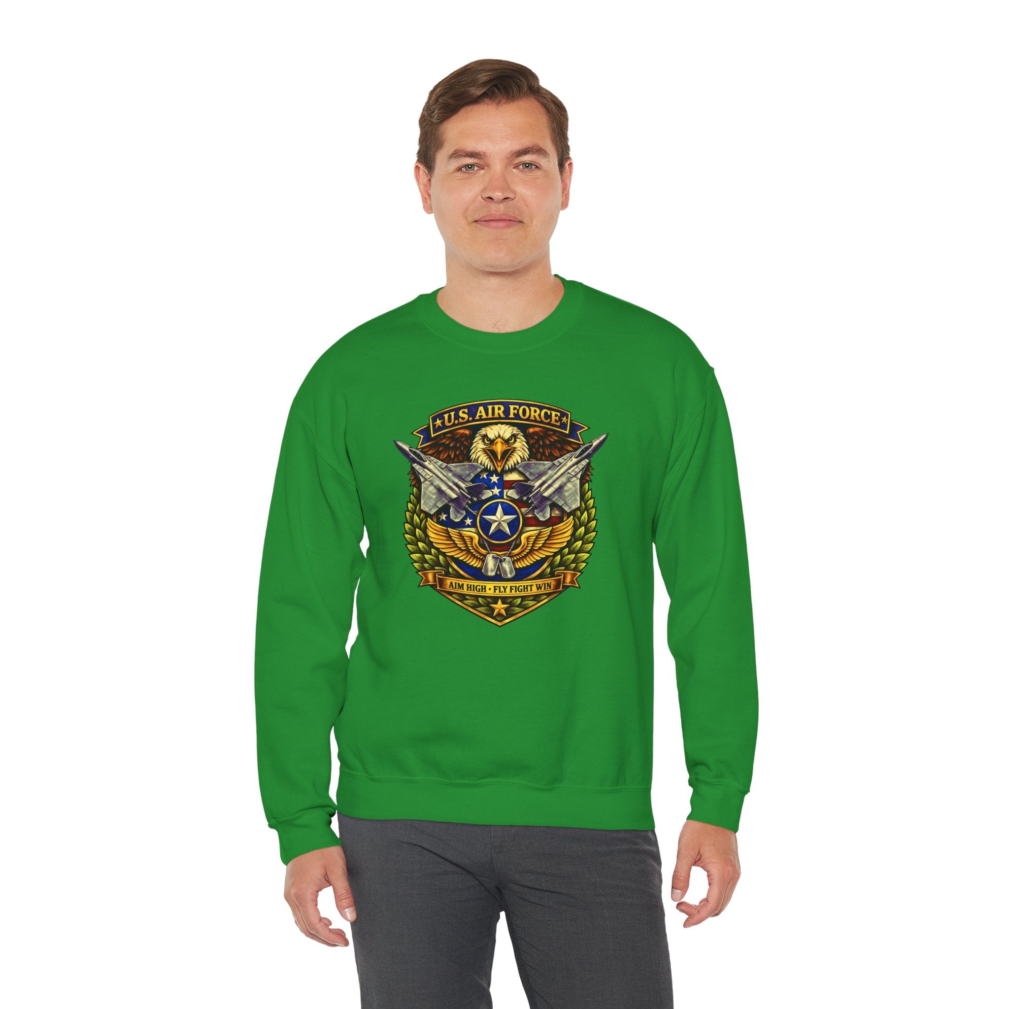 U.S. Air Force Aim High, Fly Fight Win Crewneck Sweatshirt