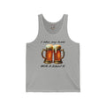 Beer Tank Top — "I Like My Kale With A Silent K" Novelty Beer Graphic Tank