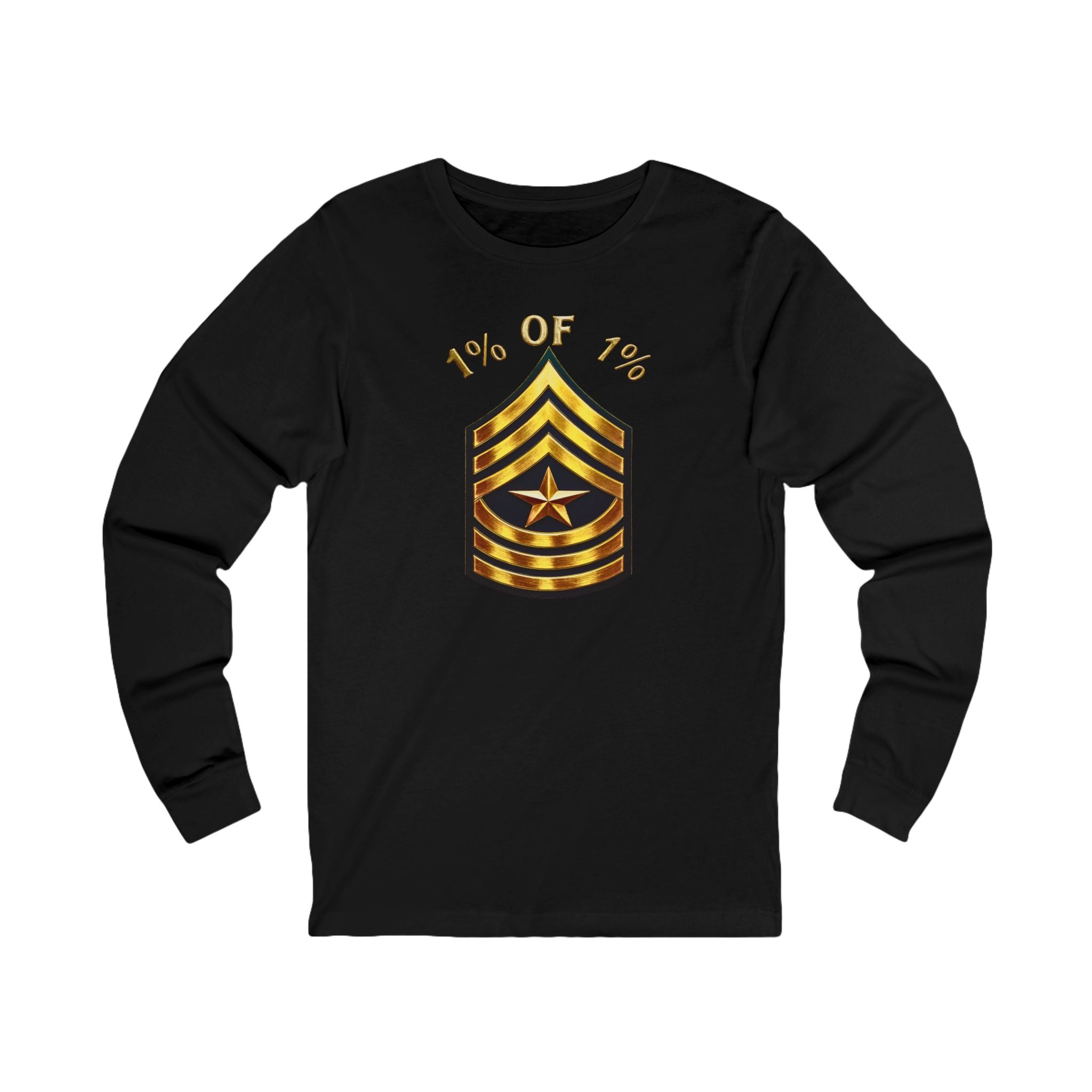 '1% of 1%' Long Sleeve Tee