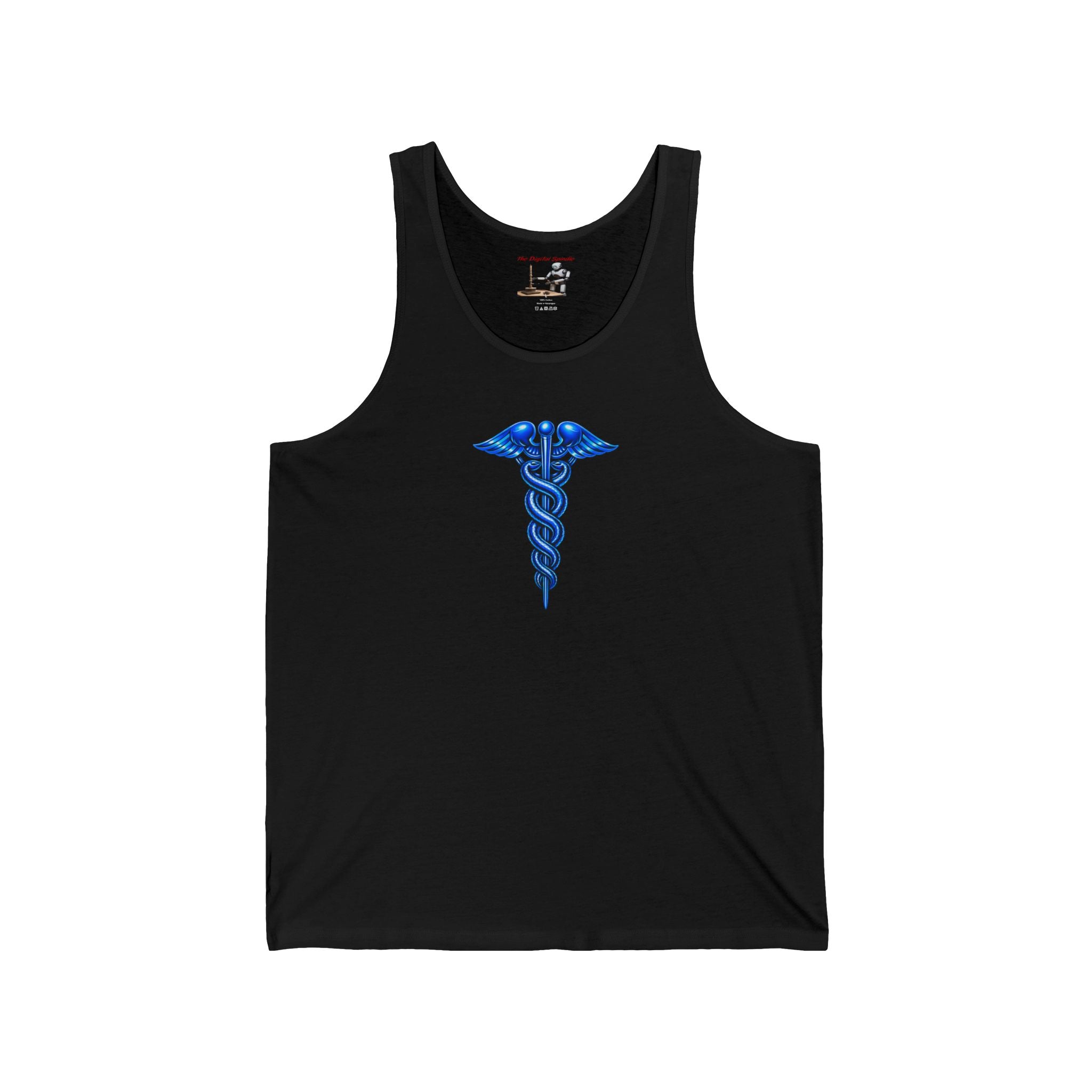 Front & Back Healthcare Spine Tank Top — Medical Staff Nurse Gift