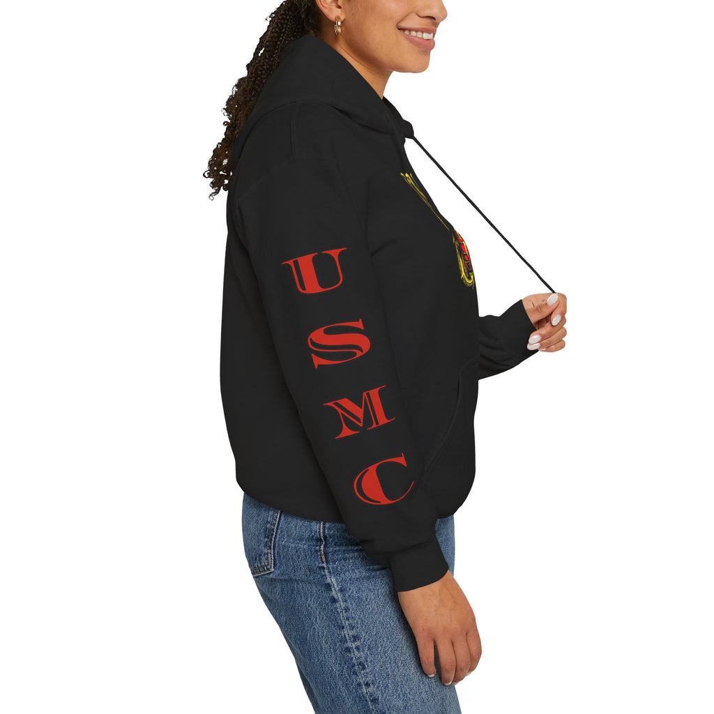 USMC Eagle Globe & Anchor Pullover Hoodie