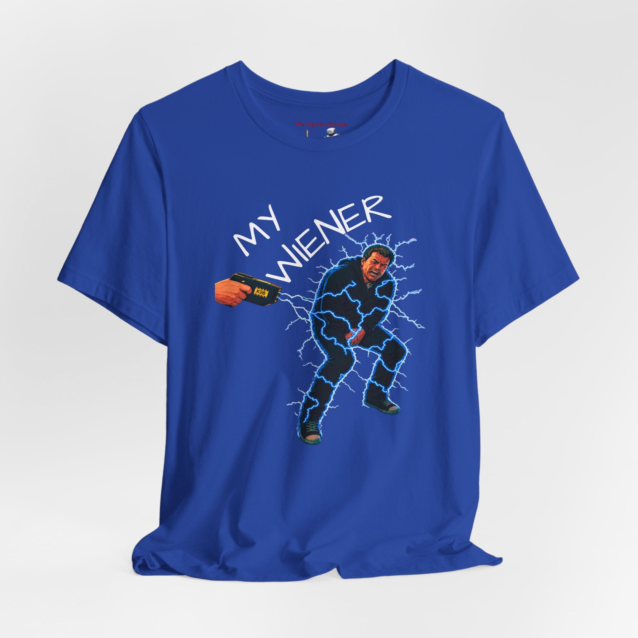 "MY WIENER" Comical Taser Training T-Shirt
