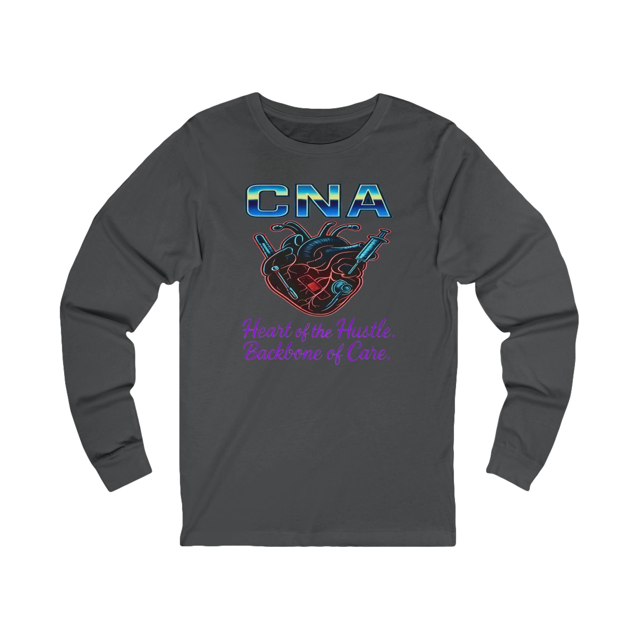 CNA Heart of the Hustle Long Sleeve Tee