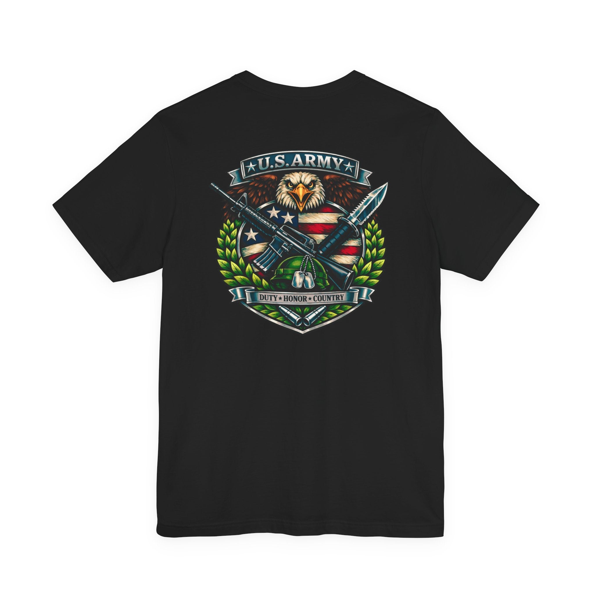 Fallen Soldier Rising Angel T-Shirt — Patriotic Military Veteran Tee