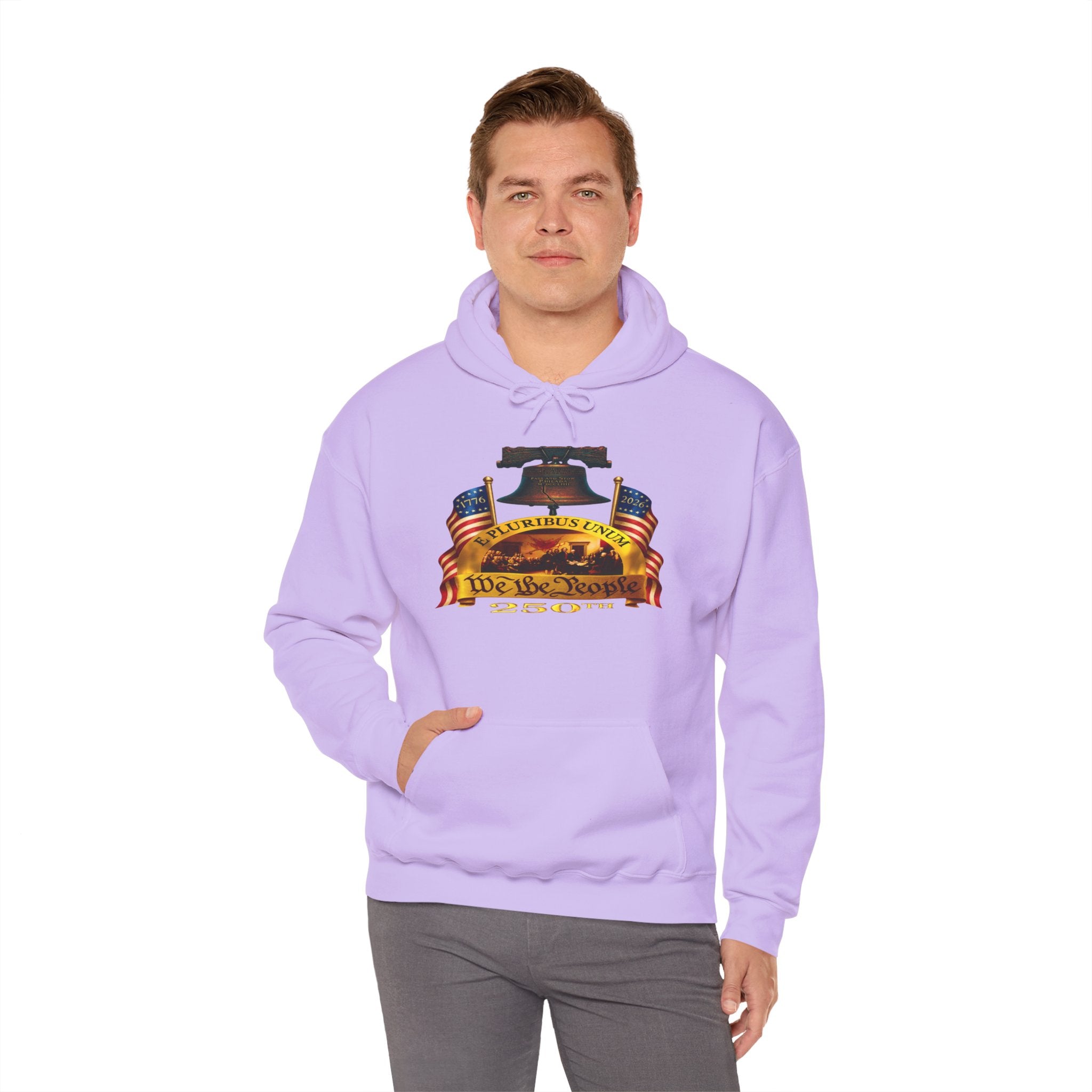 We The People Liberty Bell Hoodie – Patriotic American Flag Sweatshirt