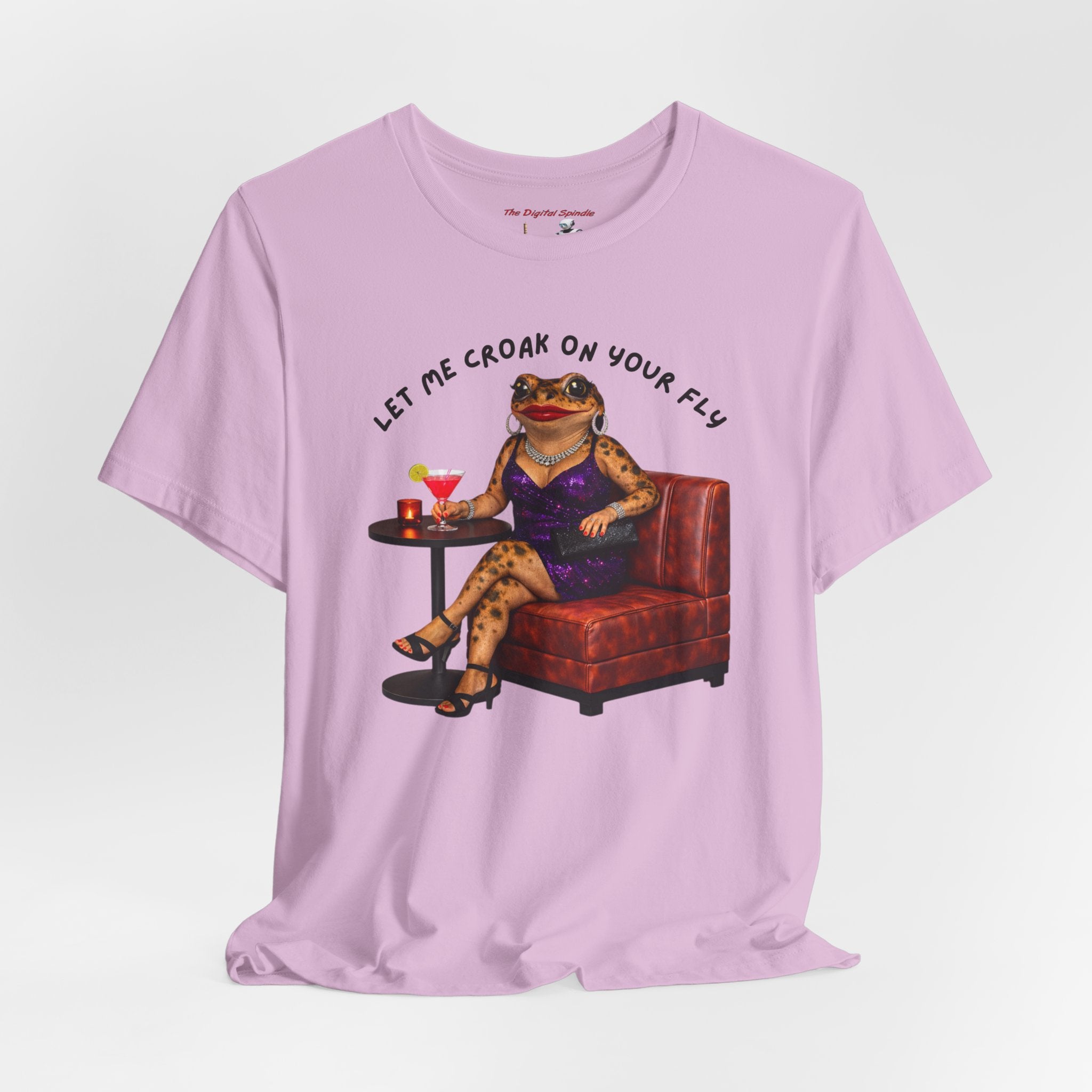 "Let Me Croak On Your Fly" Vintage Cocktail Graphic Tee