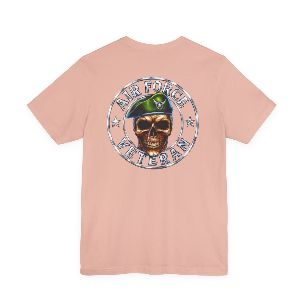 Air Force Veteran Skull T-Shirt