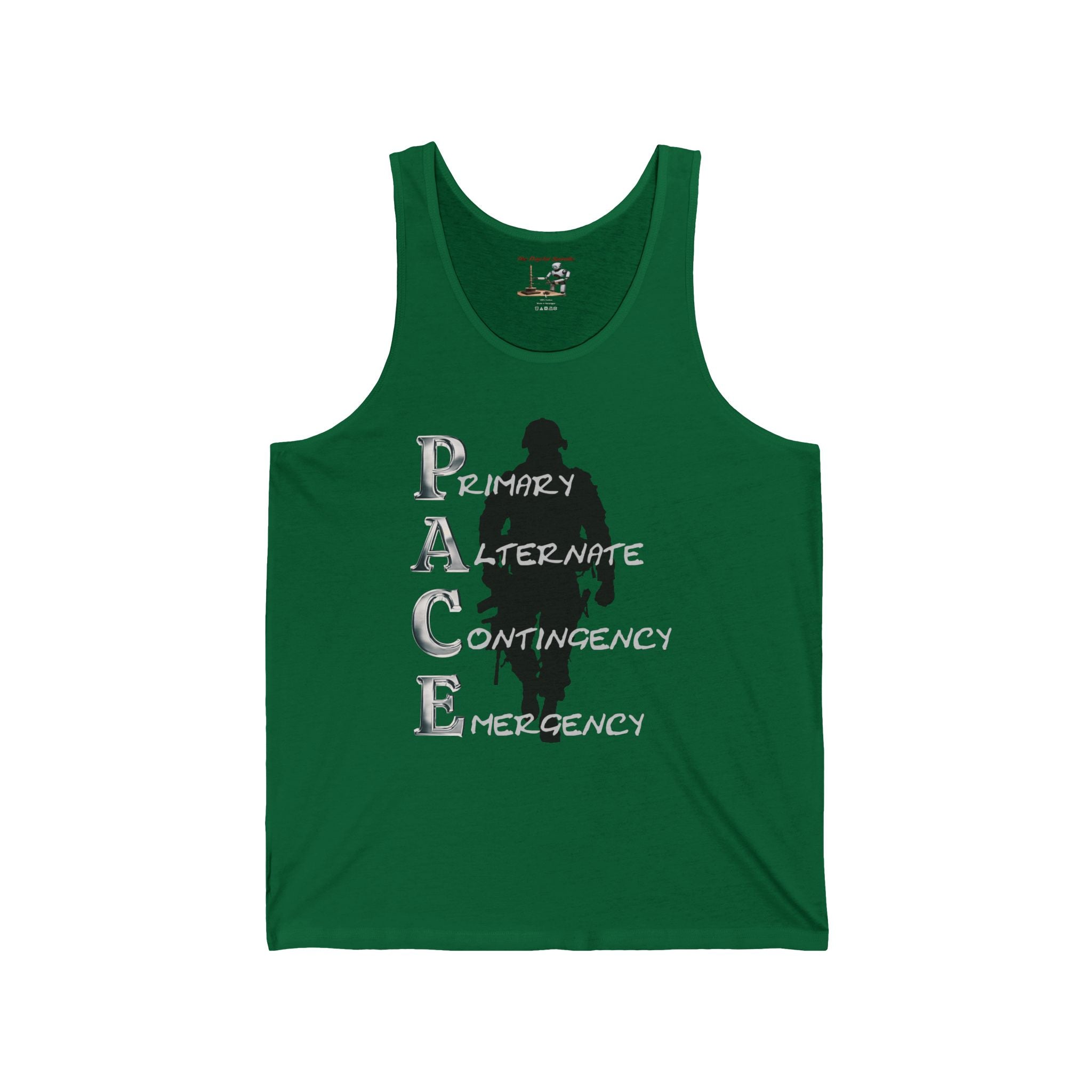 PACE Acronym Tank Top — Military/First Responder Contingency Shirt
