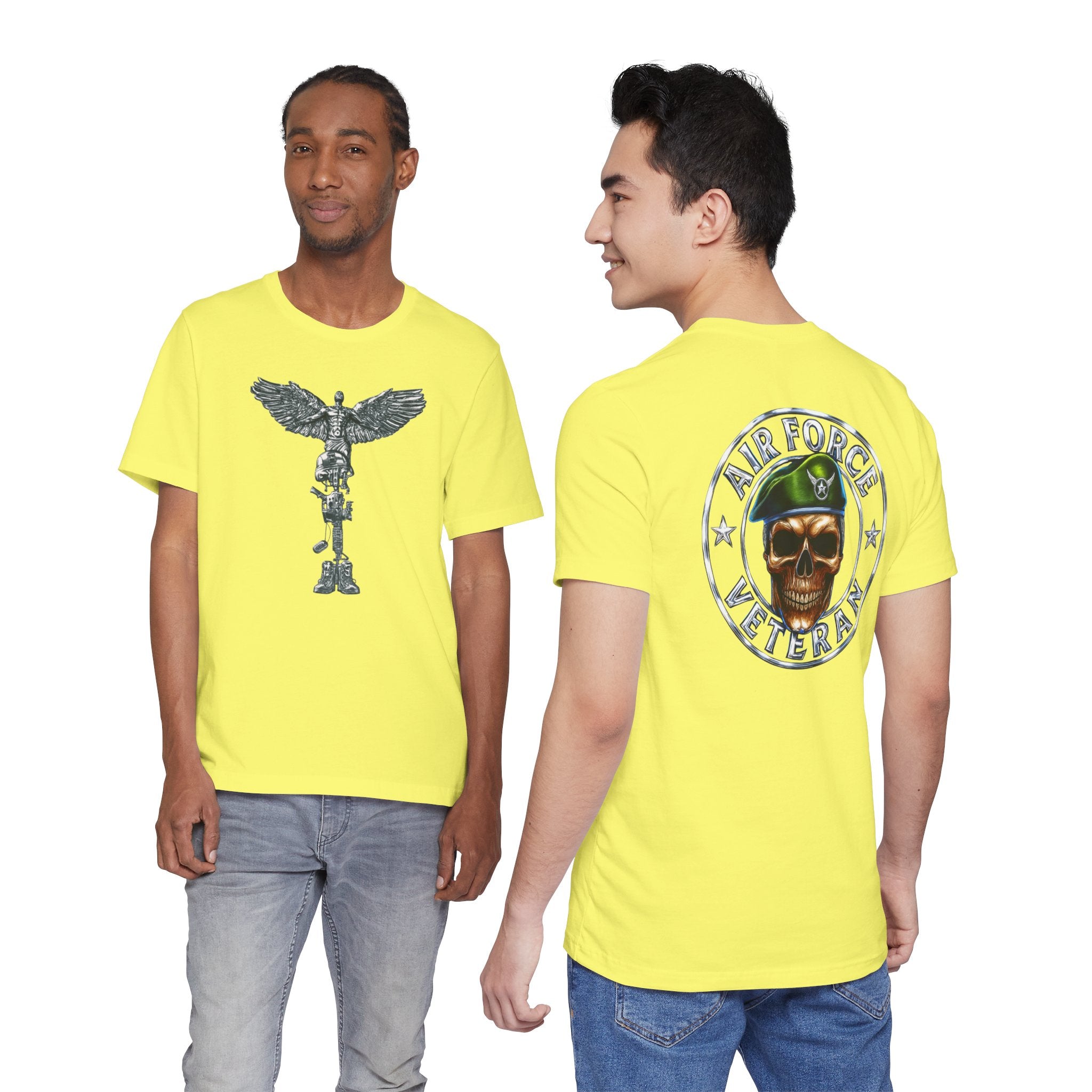 Air Force Veteran Skull T-Shirt