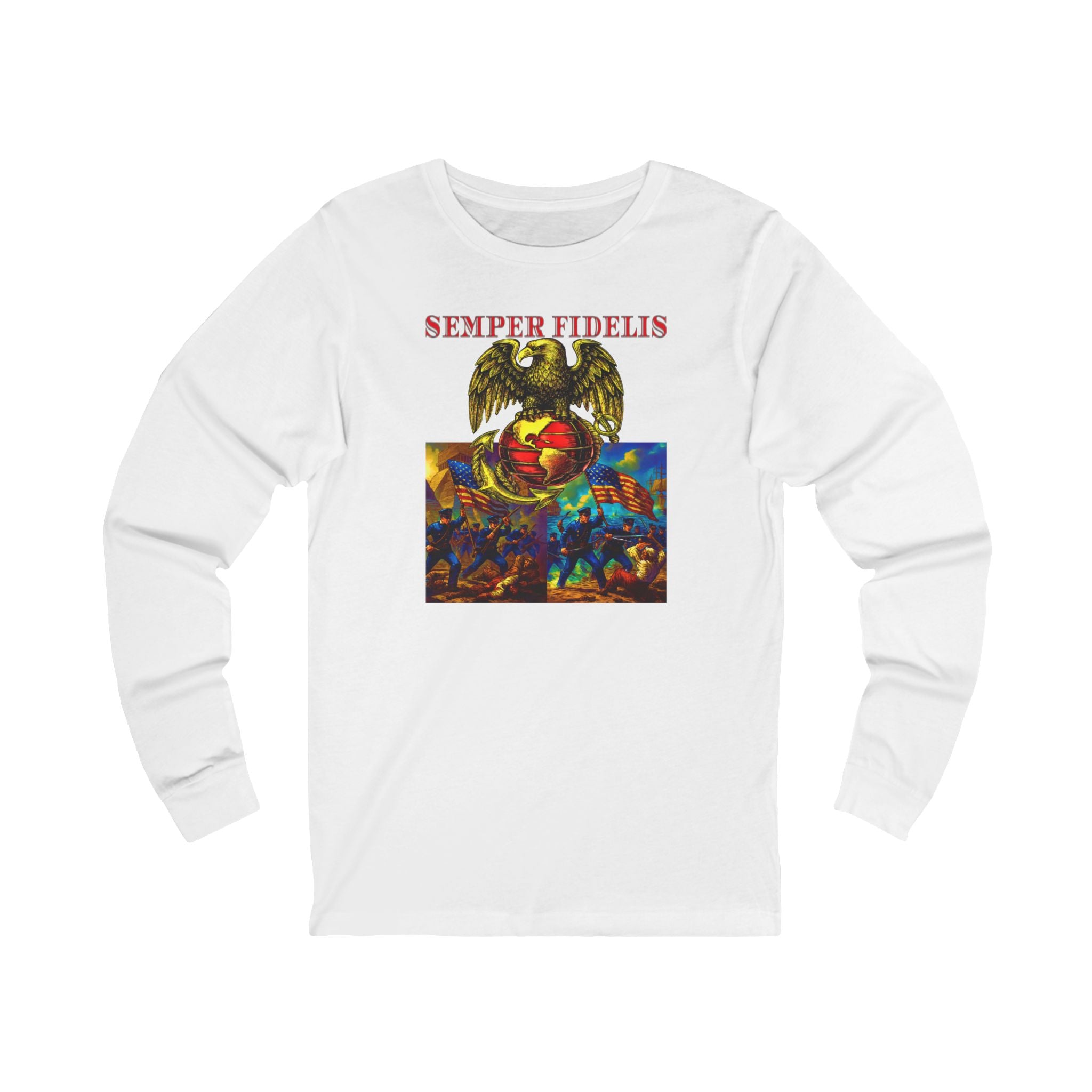 Montezuma To Tripoli USMC Marine Corps Tribute Shirt