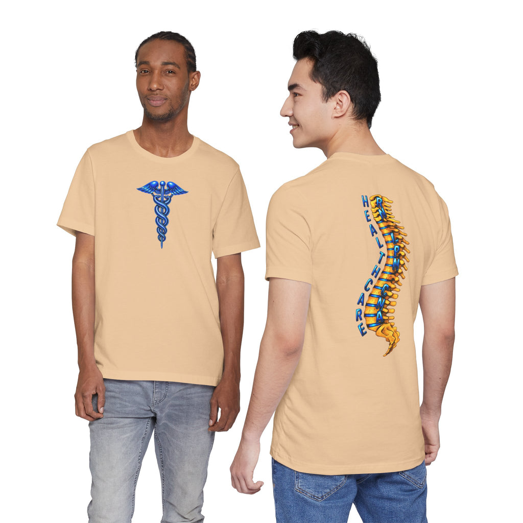 Backbone Of Healthcare Unisex Jersey Short Sleeve Tee