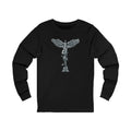 Fallen Soldier Cross Graphic Long Sleeve Tee
