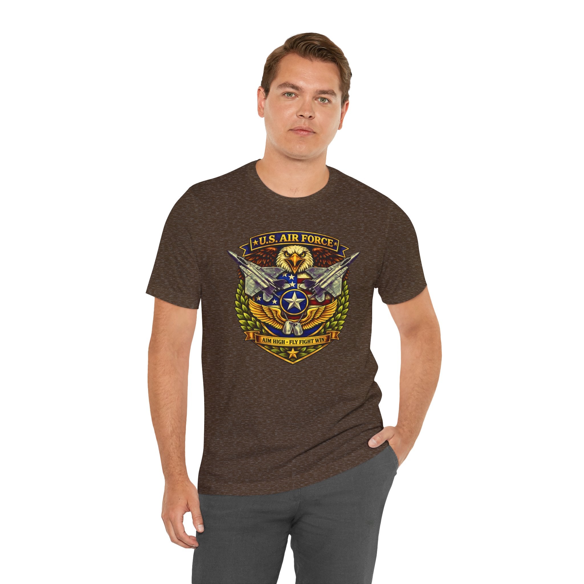 U.S. Air Force 'Aim High, Fly-Fight-Win' T‑Shirt