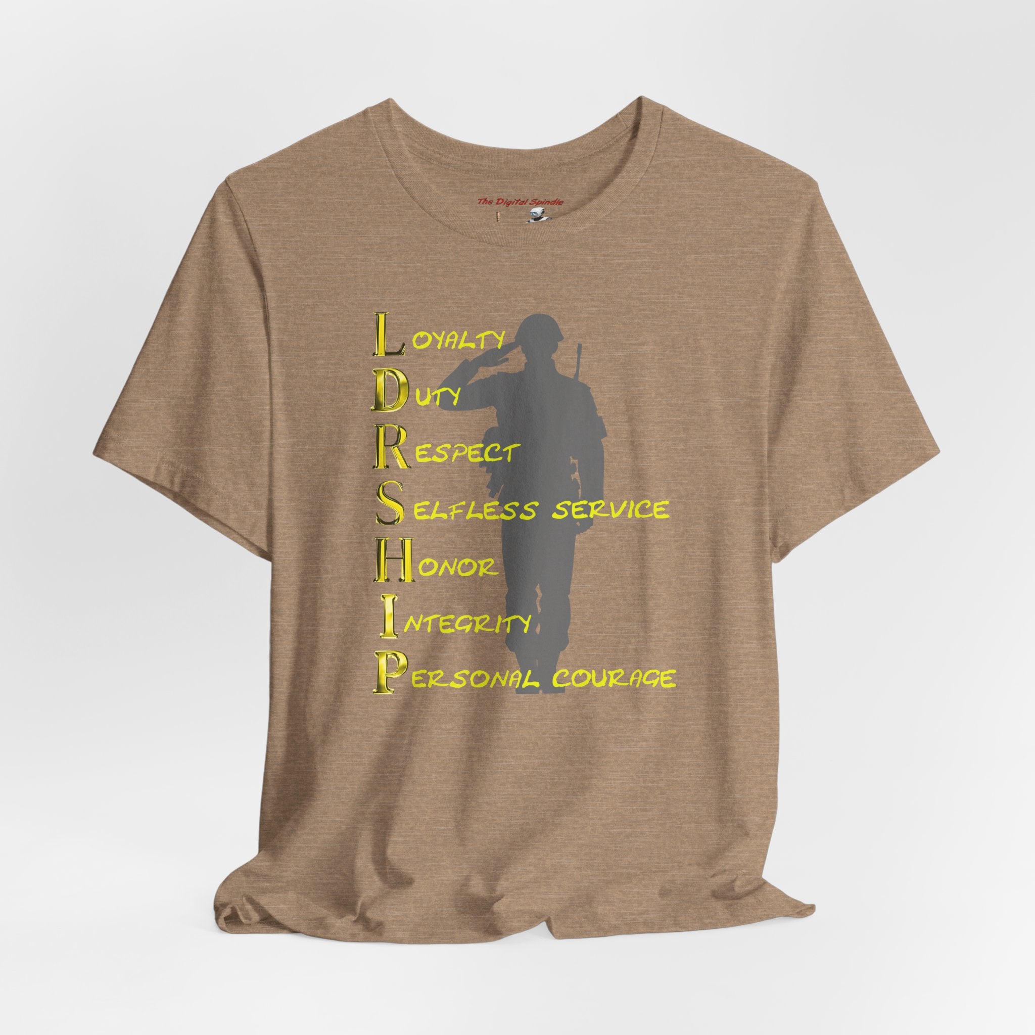 Leadership Values T‑Shirt — Loyalty, Duty, Respect & Honor Military Pride Tee