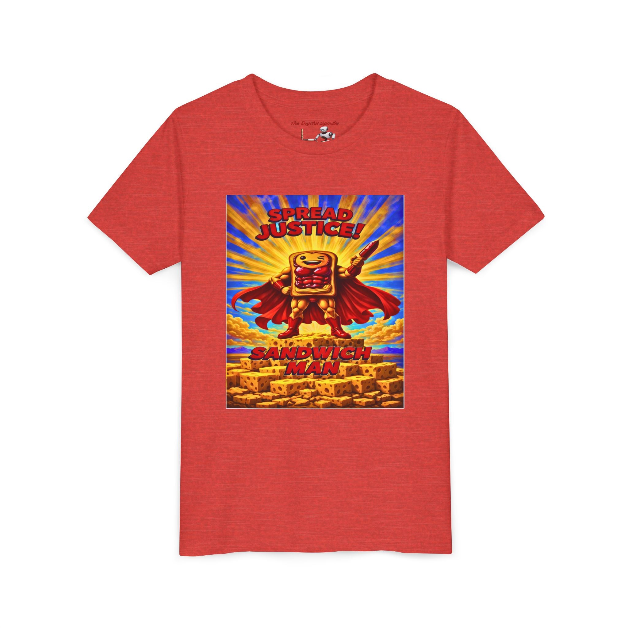 Sandwich Man Superhero Graphic
