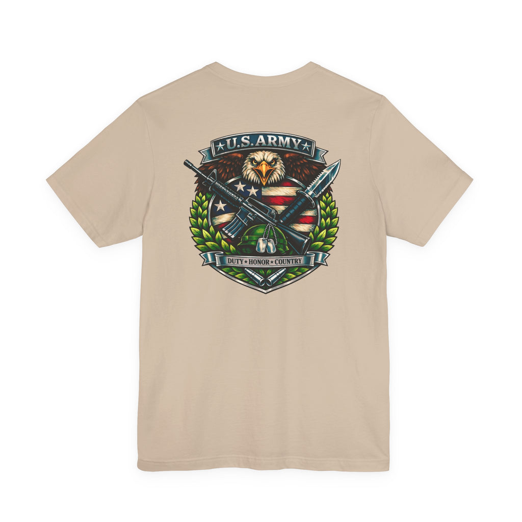 Fallen Soldier Rising Angel T-Shirt — Patriotic Military Veteran Tee