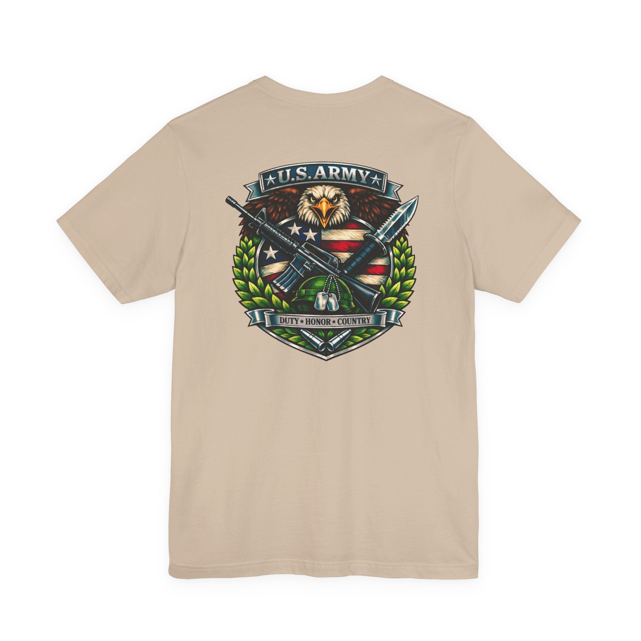 Fallen Soldier Rising Angel T-Shirt — Patriotic Military Veteran Tee