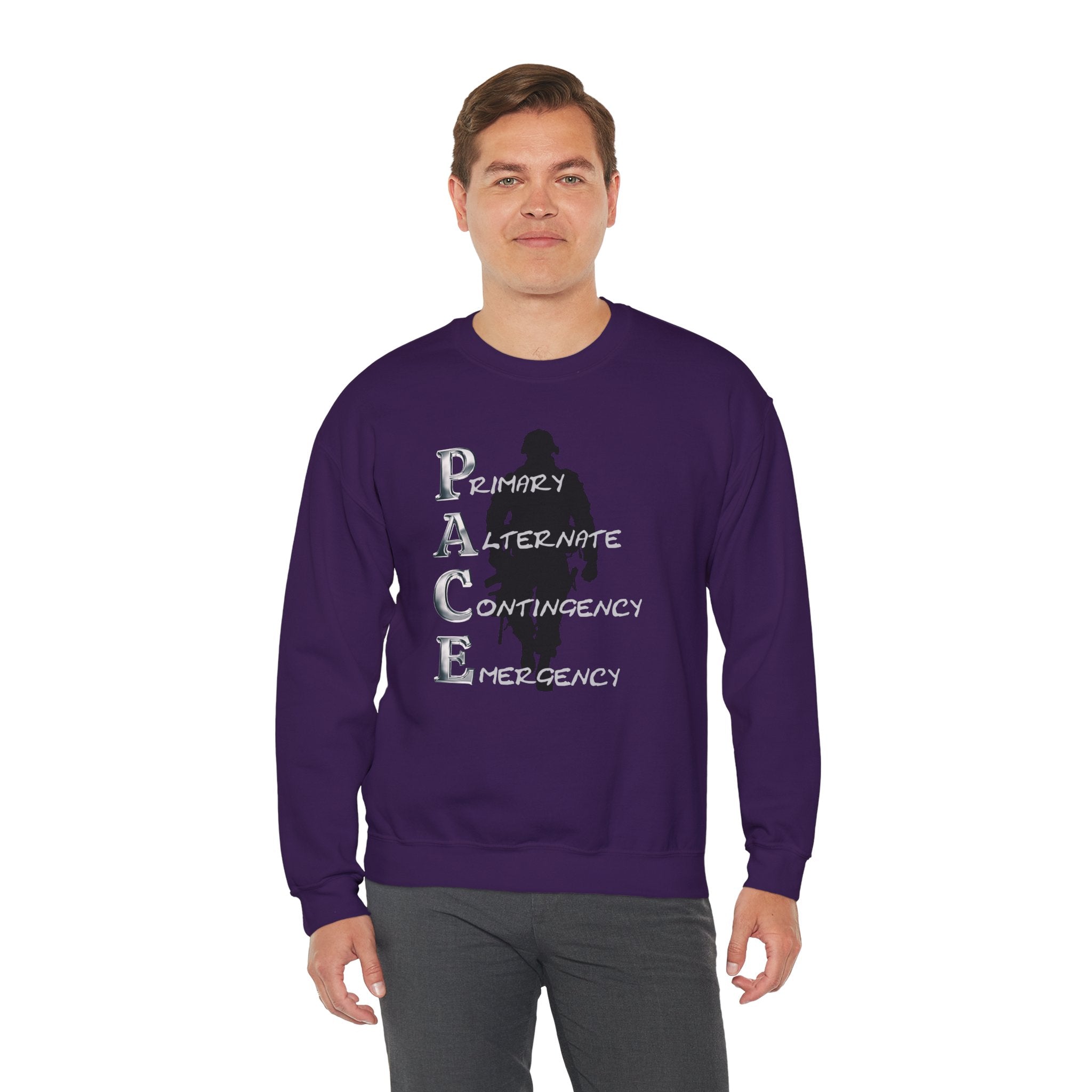 PACE Military Silhouette Crewneck Sweatshirt
